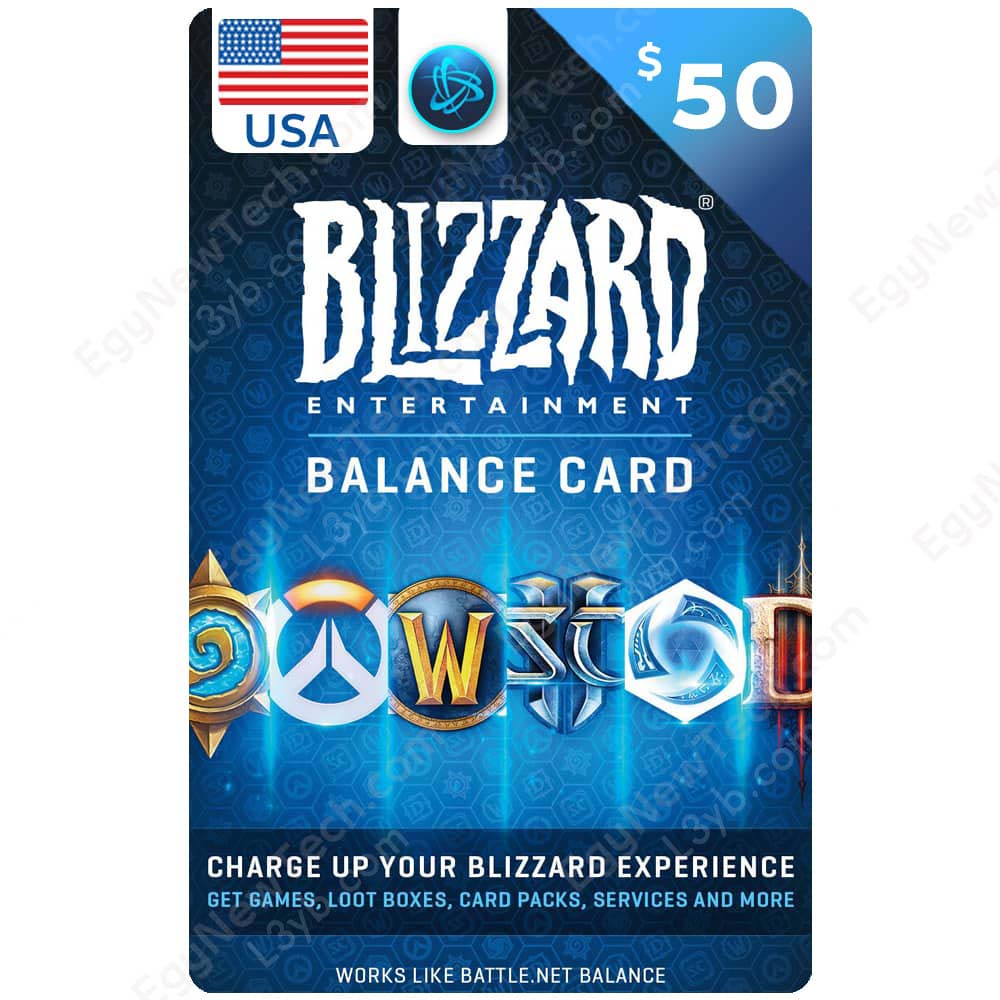 Blizzard gift store card code